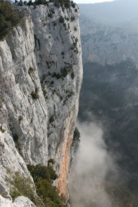 falaise d'escalade de la Carelle